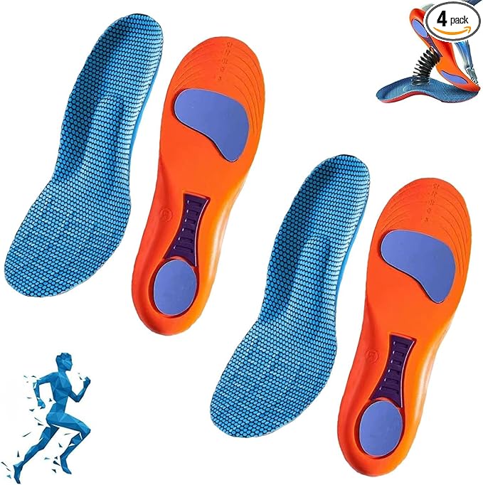 Stepio orthopedische inlegzolen met gel en EVA demping voor dagelijks comfort