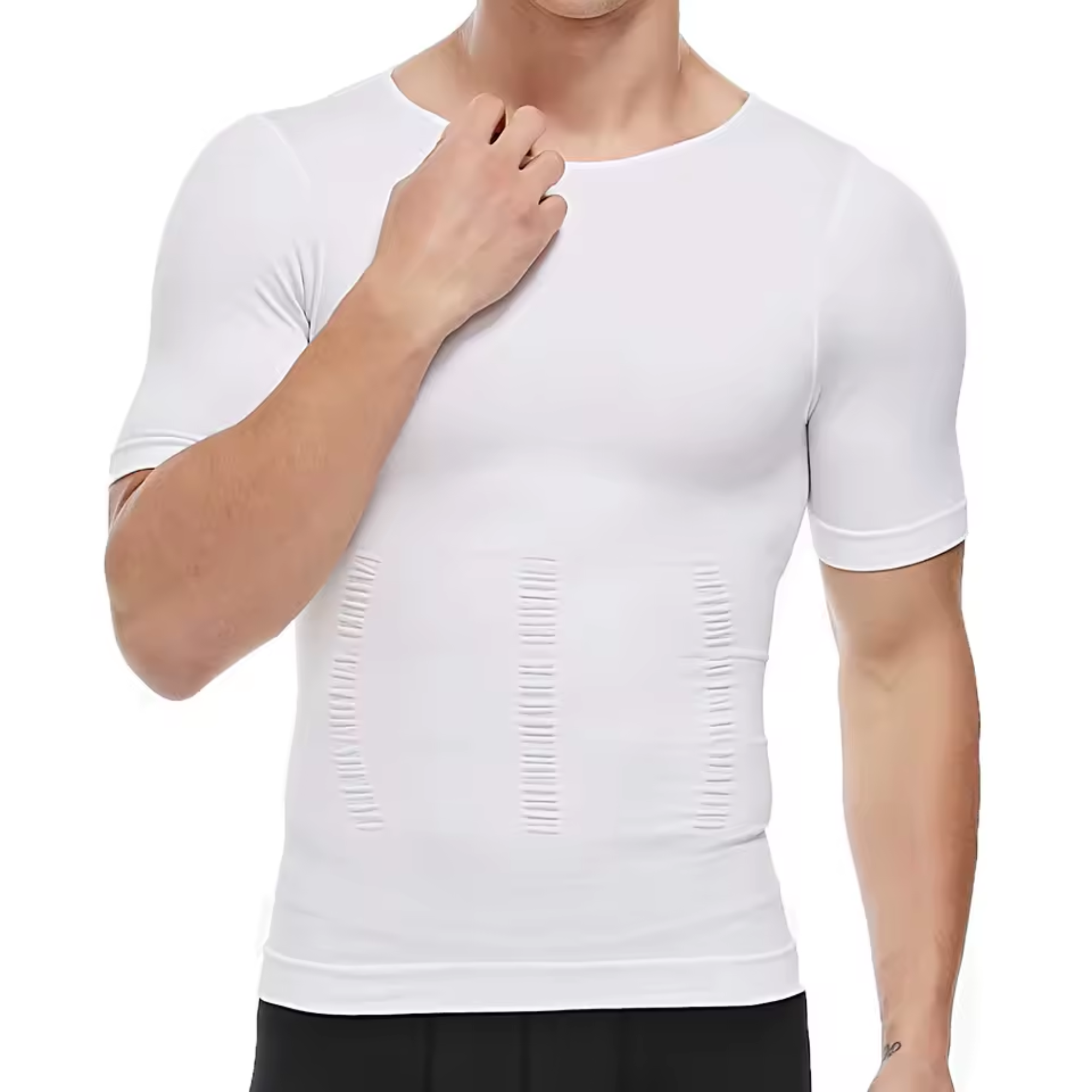 Strivo houdingsshirt thuis gebruik wit