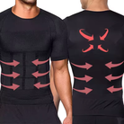 Strivo posture shirt wit met rugondersteuning