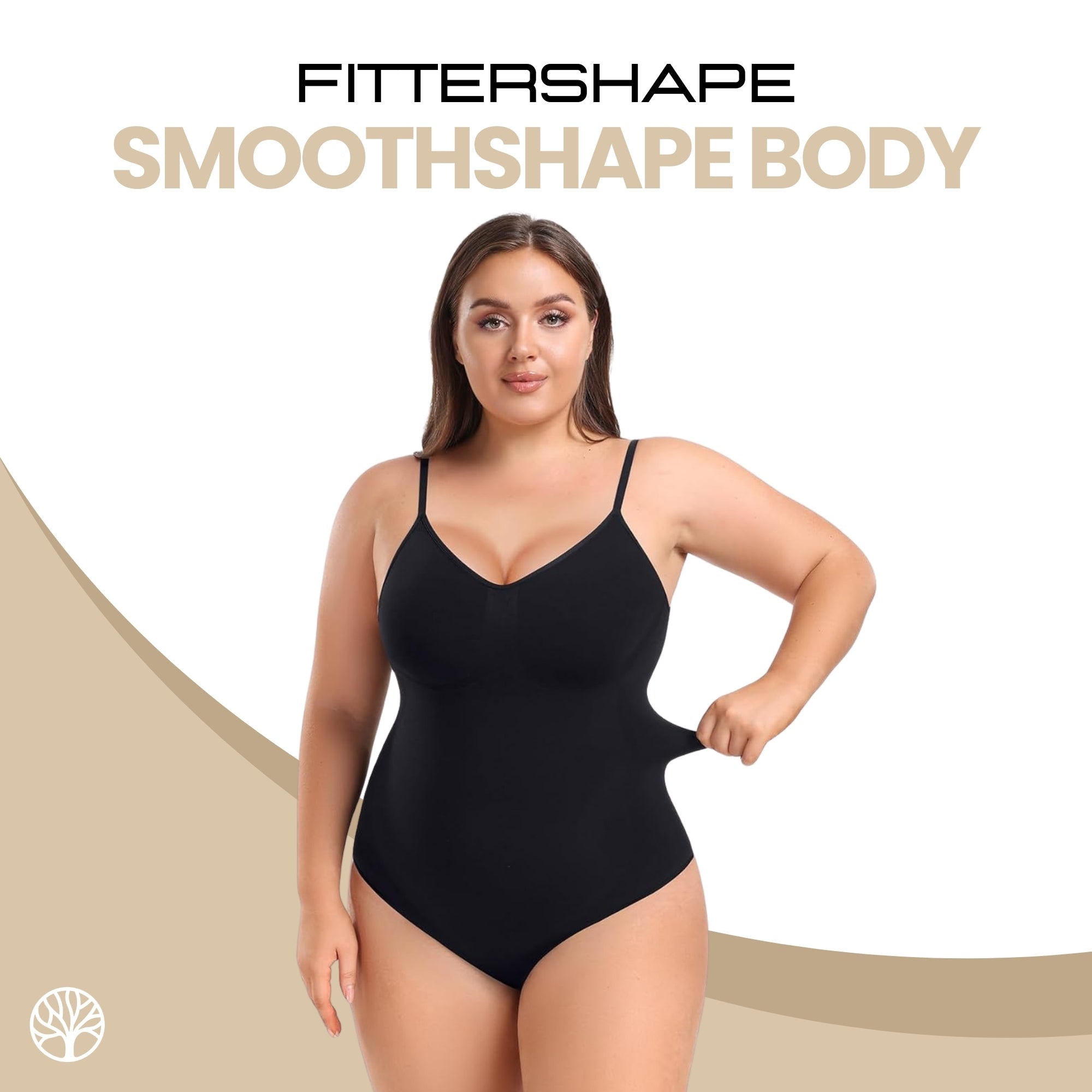 Syla shapewear body gedragen onder jurk outfit styling