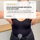 Syla dames shapewear body rugaanzicht strak silhouet