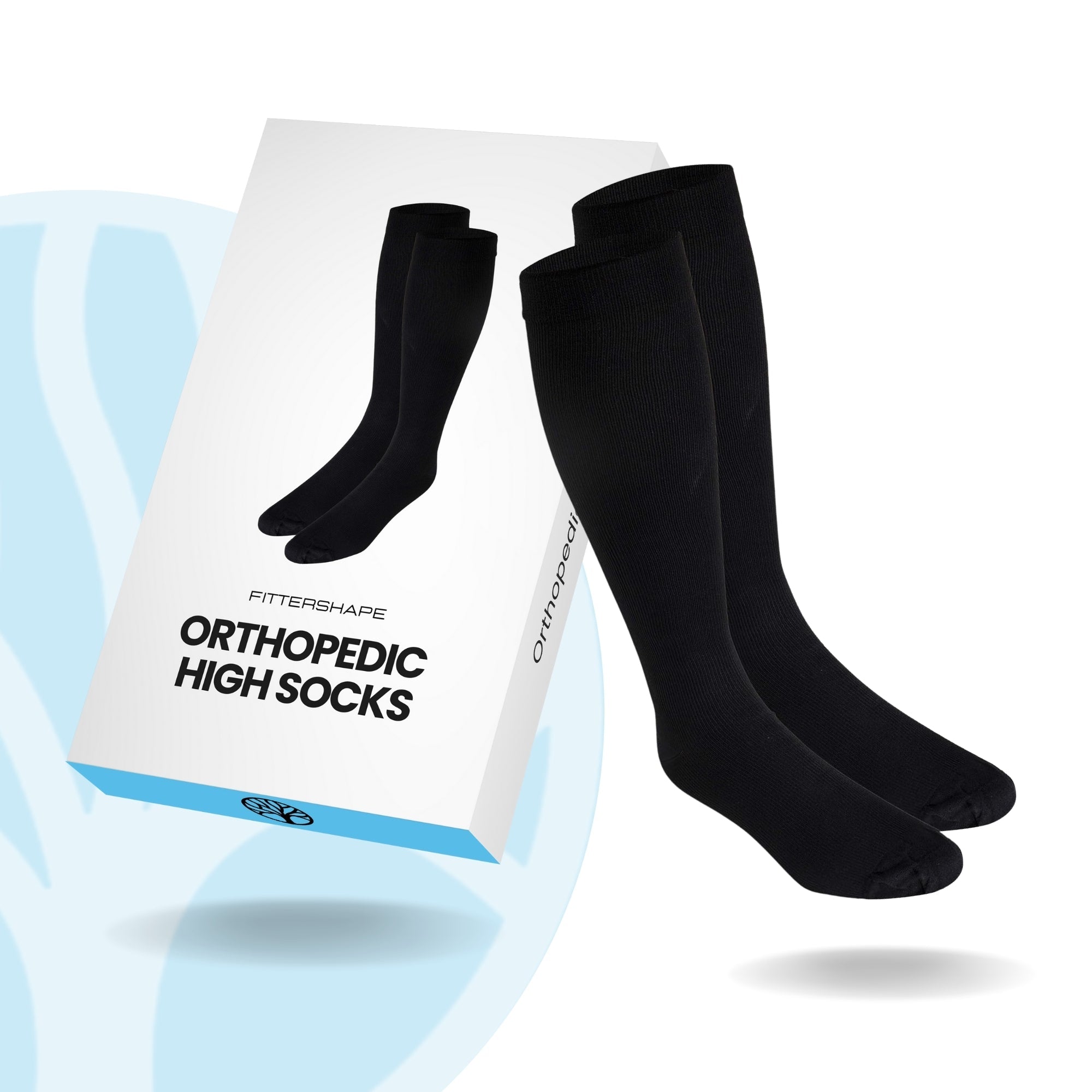 Venos orthopedische compressiekousen met 20-30 mmHg steun voor zware benen
