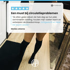 Compressiekousen gedragen tijdens staand werk beenpijn verlichting