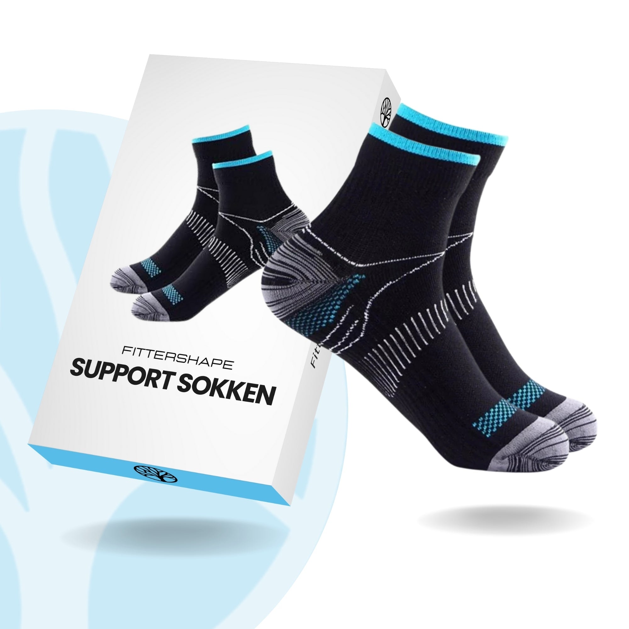 Vero compressie steunkousen voor verlichting van hielspoor en fasciitis plantaris