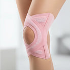 Verstelbare kniebrace met compressiemouw voor stabiele gewrichtsondersteuning en dagelijks comfort