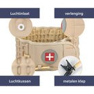 TPU luchtinflatiesysteem van de Vertibo lenden rugband