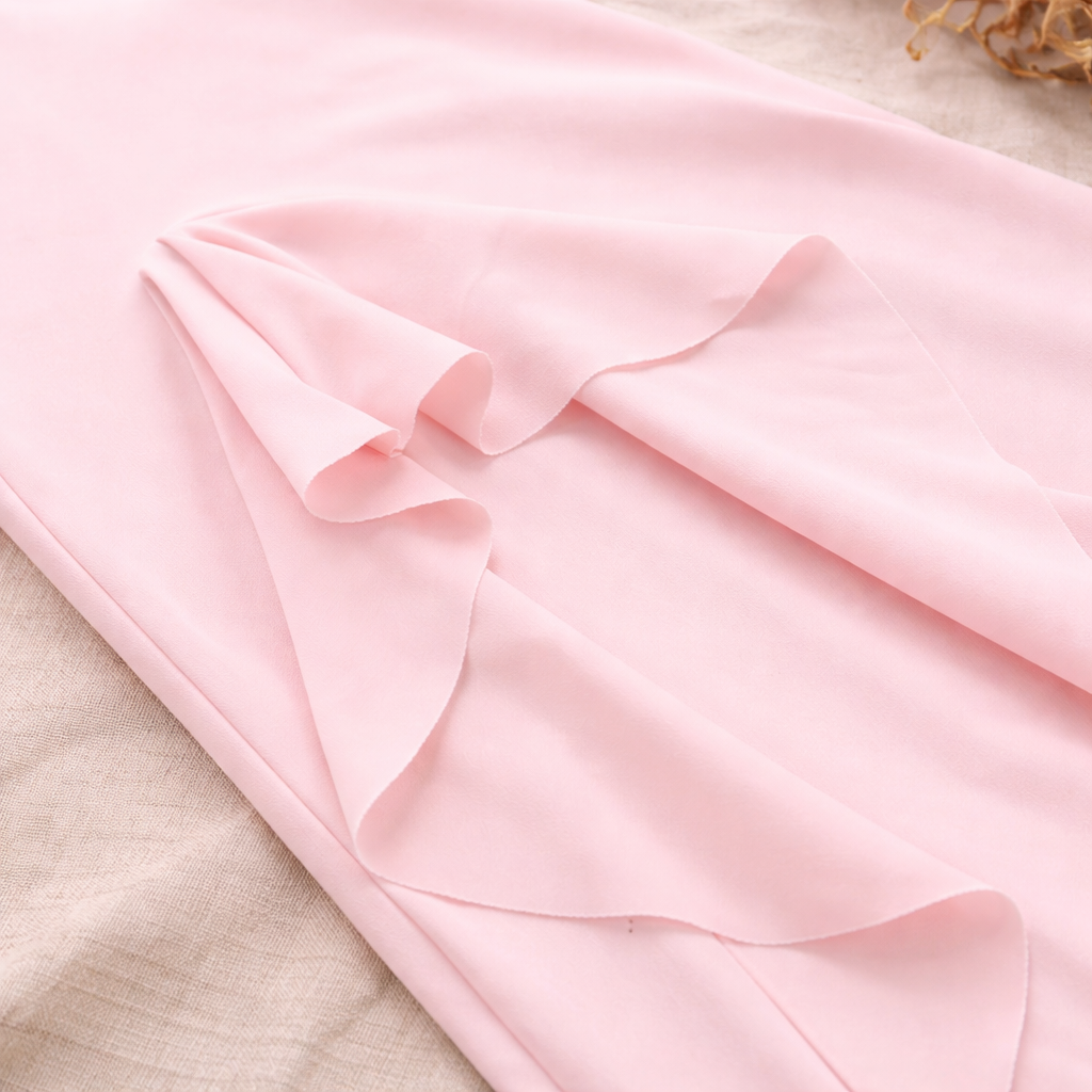 Zijaanzicht maxi jurk met hoge split en strak silhouet