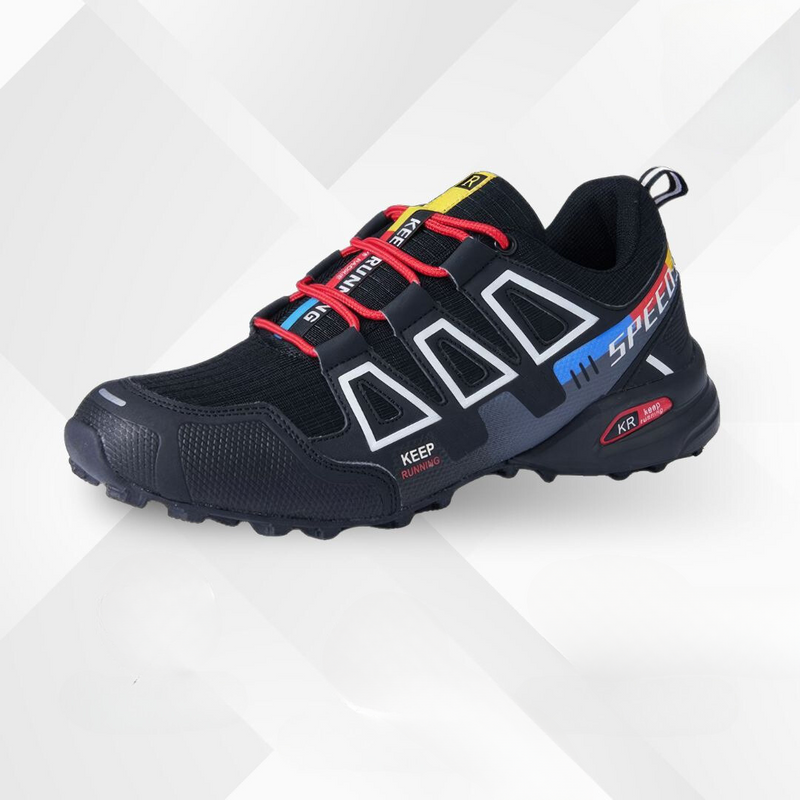 Wandio ergonomische wandelsneakers waterdichte afwerking detail